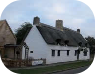  John Clare Cottage dates back to the 18th century. Painted white, the quaint cottage was traditionally built with a thatched roof. 