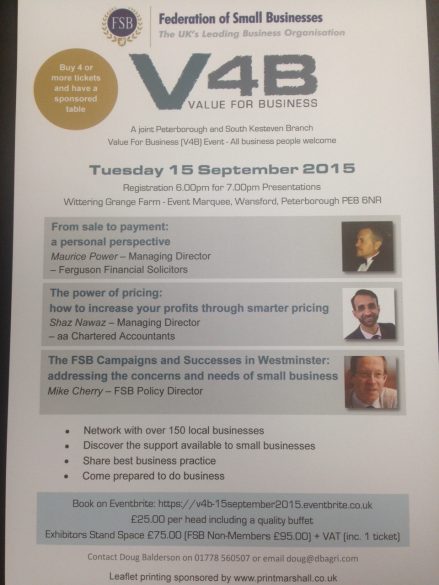 Value 4 Business Event