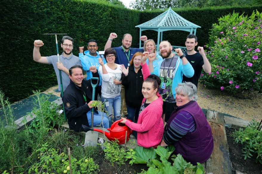 Official opening of Thorpe Hall’s new kitchen garden