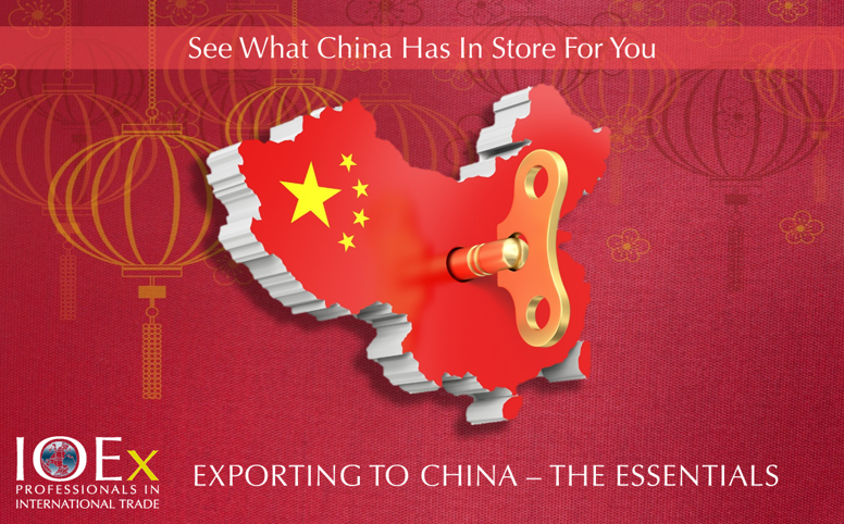 Exporting to China – The Essentials - 28/04/2016, Peterborough